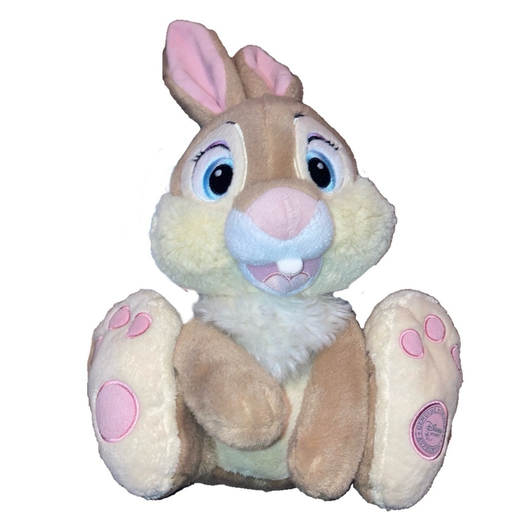 Disney Store Bambi Miss Bunny Rabbit Plush Doll Toy Authentic 14”